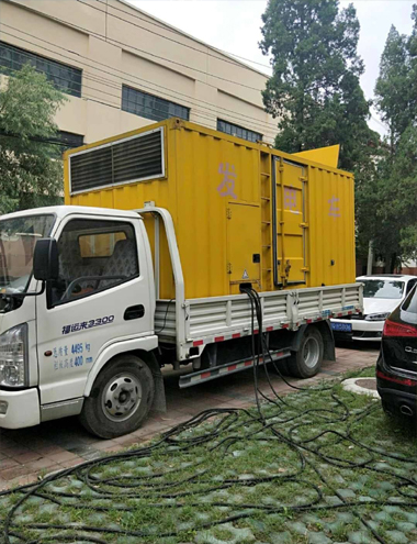 柯桥发电车出租-柴油发电机组排烟系统设计要求及其考虑因素